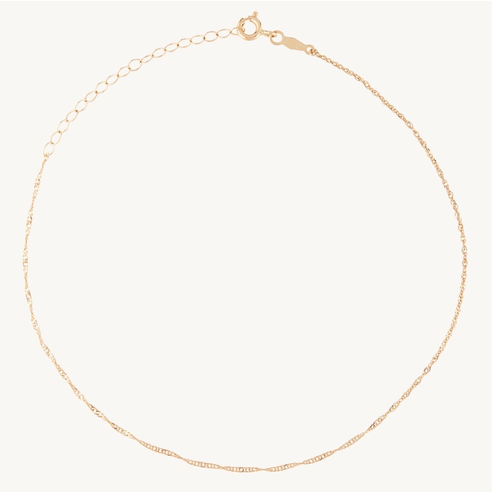 Catbird NYC Sweet Nothing Anklet